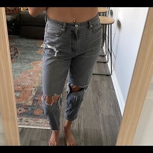 American Eagle mom jeans